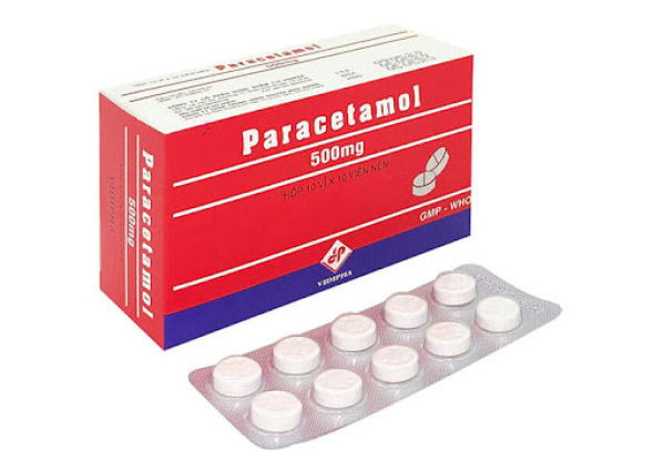 Paracetamol - hoạt chất giúp giảm đau khi bị sốt nổi hạch